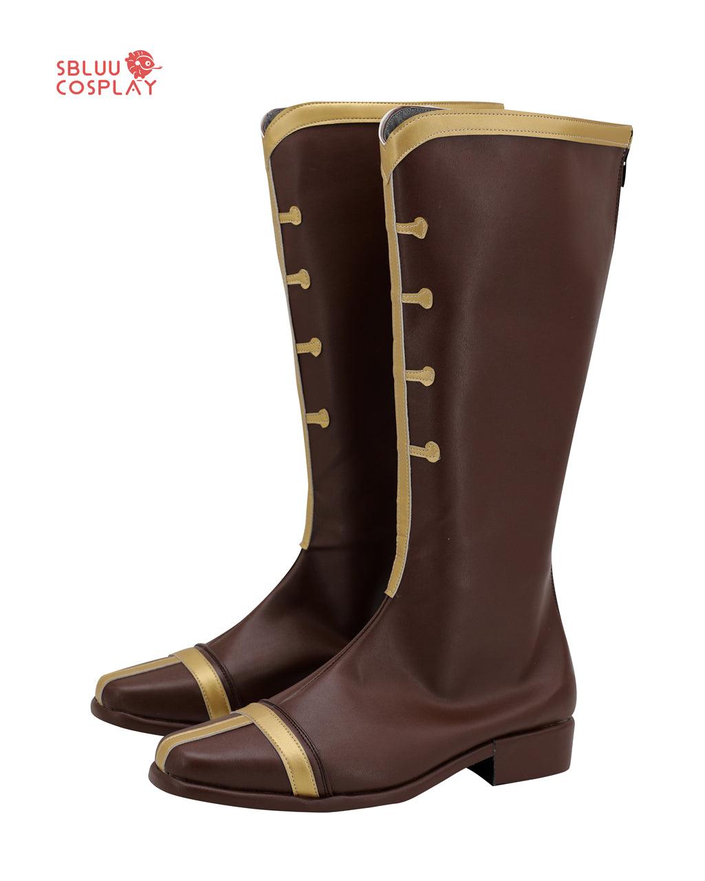 Overlord Mare bello fiore Cosplay Shoes Custom Made Boots - SBluuCosplay