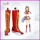SBluuCosplay LoveLive!Sunshine!! Takami Chika Cosplay Shoes Custom Made Boots - SBluuCosplay