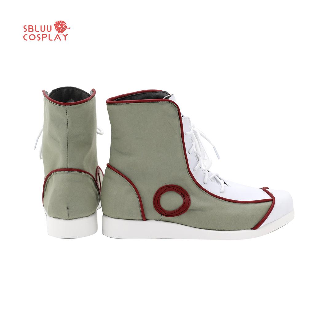 Chainsaw Man Denji Shoes Cosplay Men White Boots Ver 2