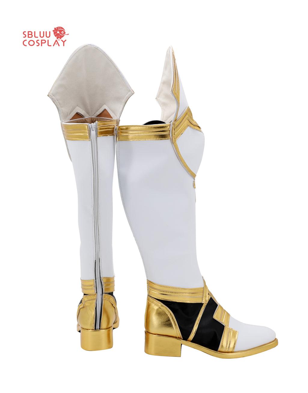 SBluuCosplay Fire Emblem Warriors Celica Cosplay Shoes Custom Made Boots - SBluuCosplay