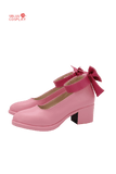 SBluuCosplay Virtual YouTuber Nakiri Ayame Cosplay Shoes Custom Made Boots - SBluuCosplay