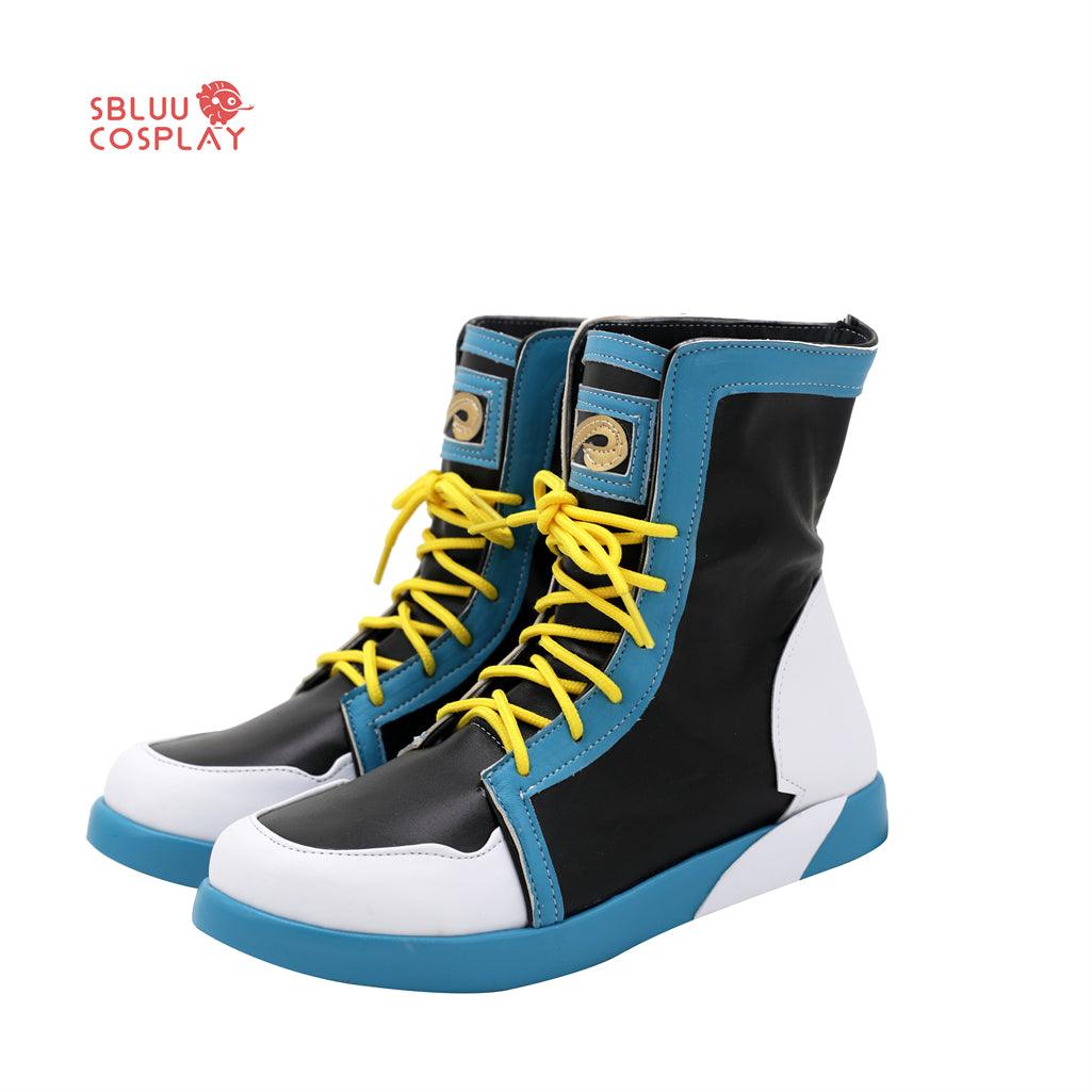 Project Sekai Colorful Stage! feat Hatsune Miku Shinonome Akito Cosplay Shoes Custom Made Boots - SBluuCosplay