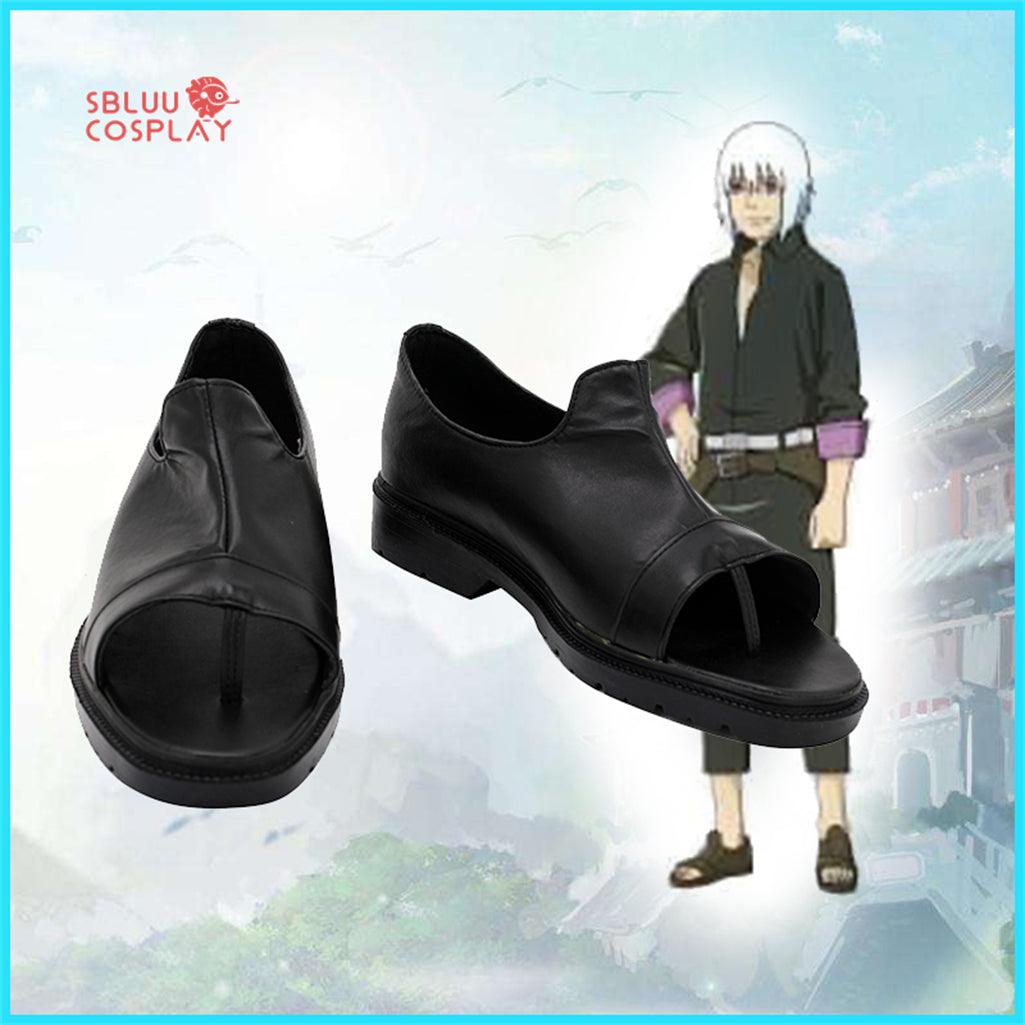 Naruto Suigetsu Hozuki Cosplay Shoes Custom Made Boots - SBluuCosplay