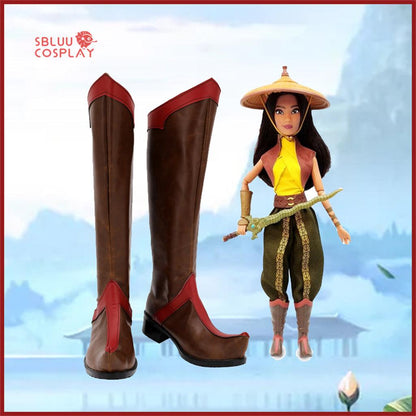 Raya and The Last Dragon Cosplay Shoes Custom Made Boots - SBluuCosplay