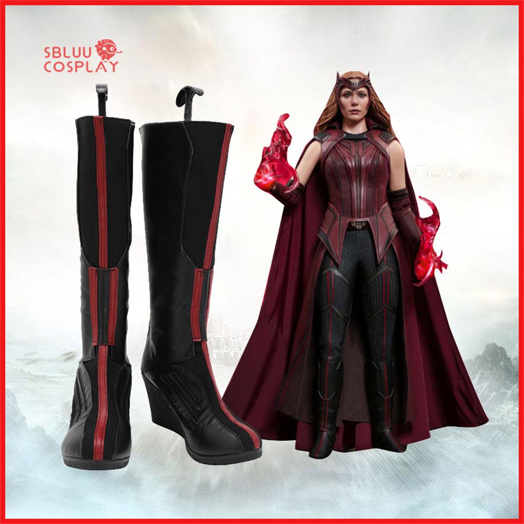 Scarlet Witch Cosplay Shoes Custom Made Boots - SBluuCosplay