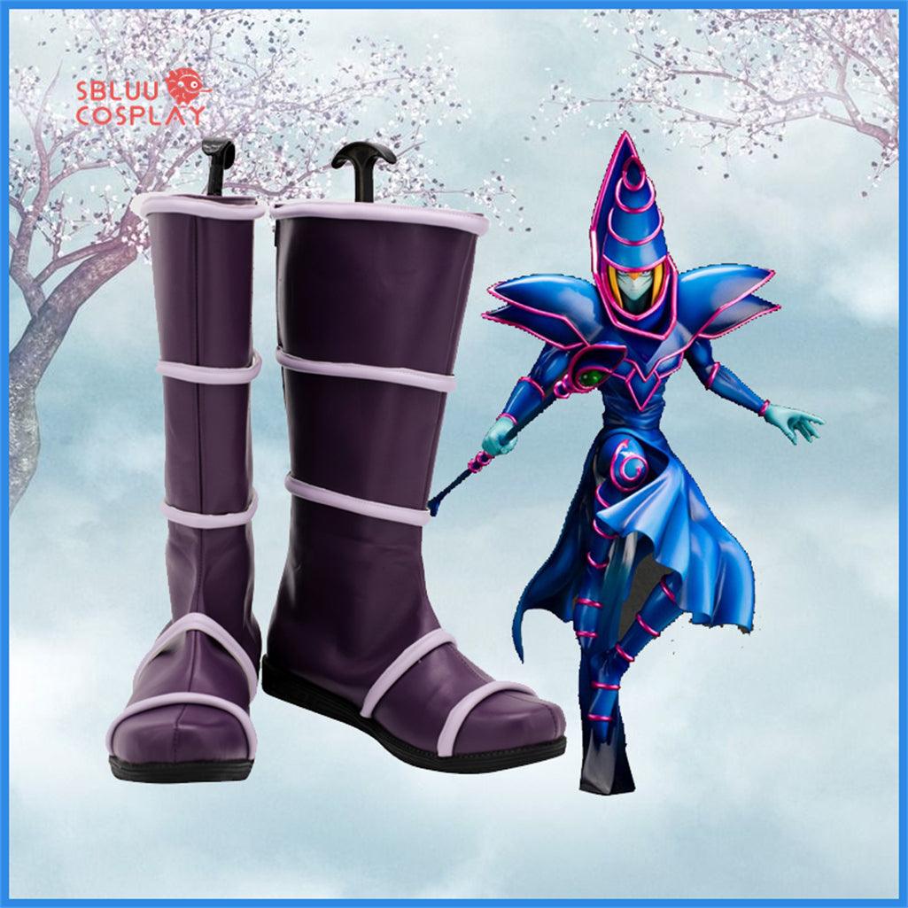 Yu Gi Oh! Dark Magician Cosplay Shoes Custom Made Boots - SBluuCosplay