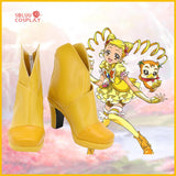 Yes! Pretty Cure 5 Kasugano Urara Cosplay Shoes Custom Made Boots - SBluuCosplay