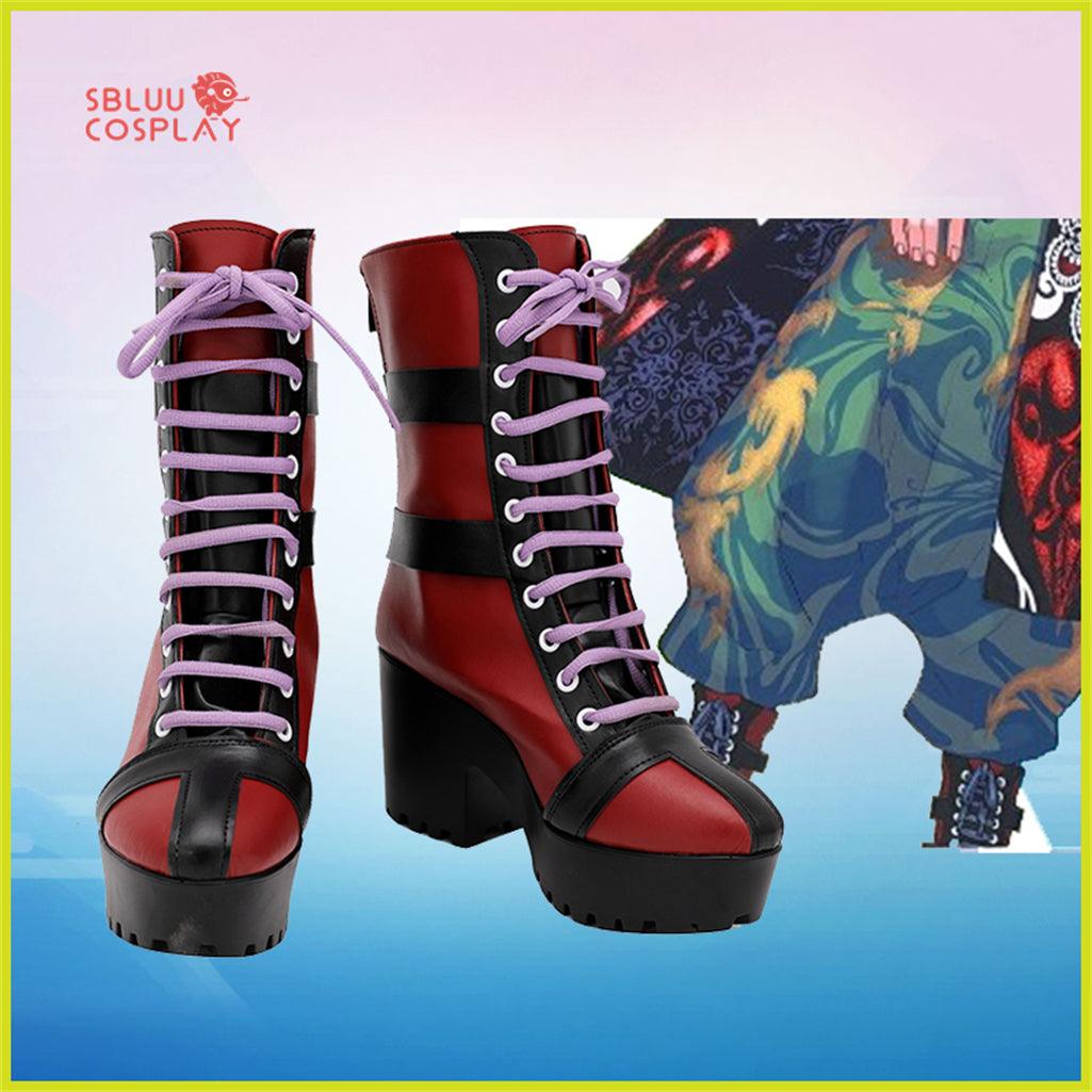 Tokyo Revengers Draken Cosplay Shoes Custom Made Boots - SBluuCosplay