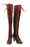 BanG Dream! Imai Lisa Cosplay Shoes Custom Made Boots - SBluuCosplay