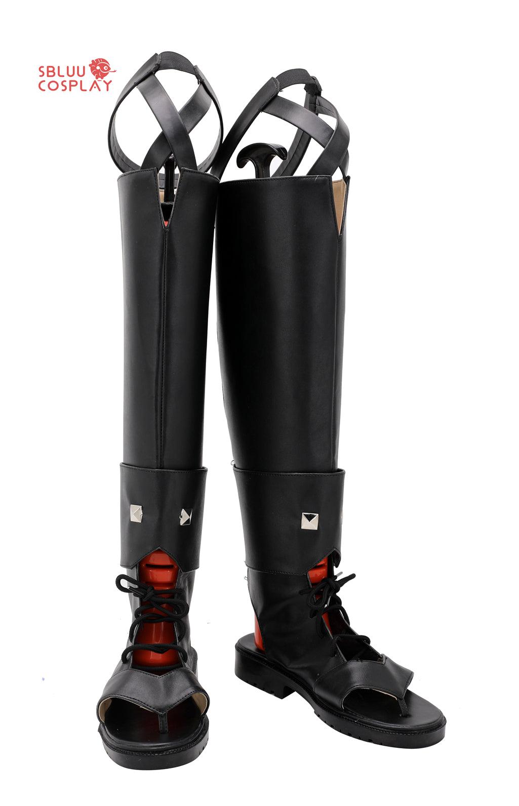 SBluuCosplay Final Fantasy XIV Ryne Cosplay Shoes Custom Made Boots - SBluuCosplay