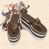 Granblue Fantasy Vajra Cosplay Shoes Custom Made Boots - SBluuCosplay