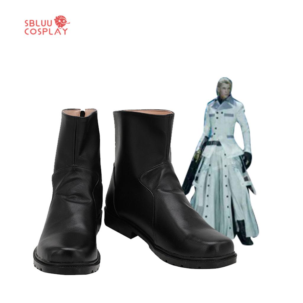 Final Fantasy VII Rufus Shinra Cosplay Shoes Custom Made Boots - SBluuCosplay
