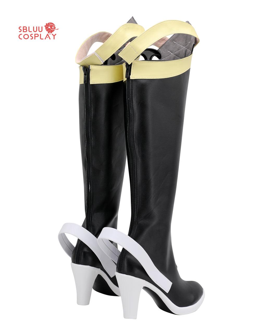 Sword Art Online Asada Shino Cosplay Shoes Custom Made Boots - SBluuCosplay