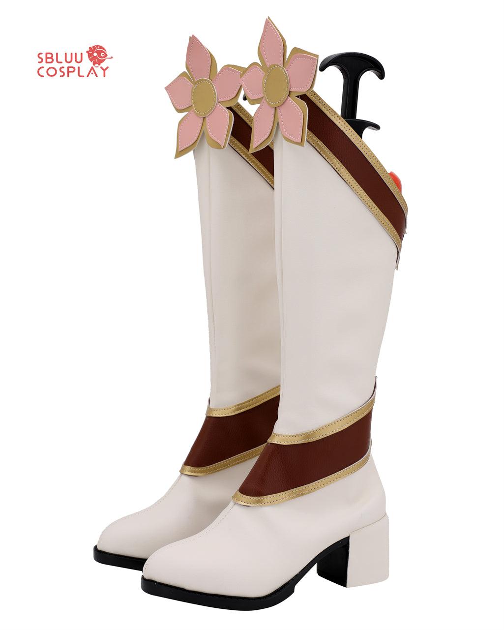 Harukanaru toki no naka de 7 Amano Nanao Cosplay Shoes Custom Made Boots - SBluuCosplay