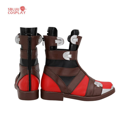 Xenoblade Chronicles Shulk Cosplay Shoes Custom Made Boots - SBluuCosplay