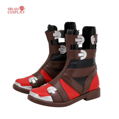 Xenoblade Chronicles Shulk Cosplay Shoes Custom Made Boots - SBluuCosplay