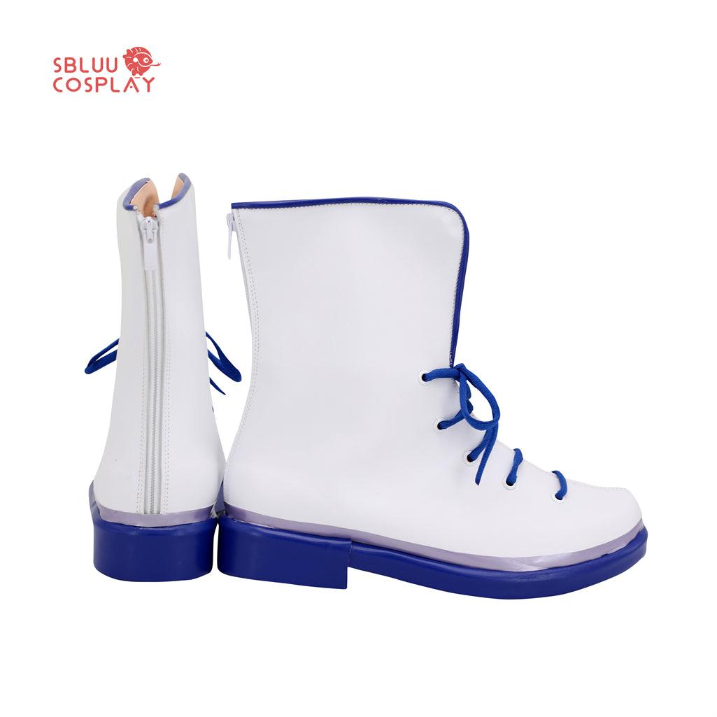 Dissidia Final Fantasy NT Locke Cole Cosplay Shoes Custom Made Boots - SBluuCosplay