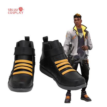 Valorant Phoenix Cosplay Shoes Custom Made Boots - SBluuCosplay