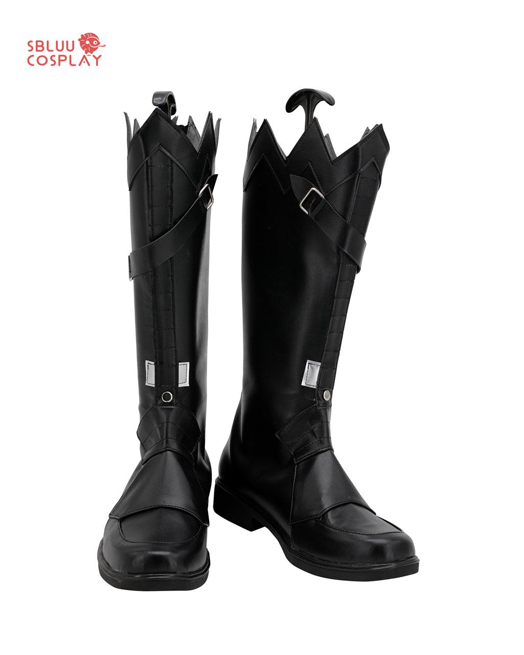 Batman Arkham Knight Arkham Knight Cosplay Shoes Custom Made Boots - SBluuCosplay