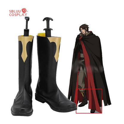 Castlevania Richter Belmont Cosplay Shoes Custom Made Boots - SBluuCosplay
