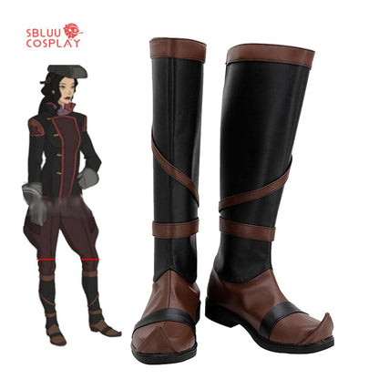 Avatar: The Legend of Korra Asami Sato Cosplay Shoes Custom Made Boots - SBluuCosplay