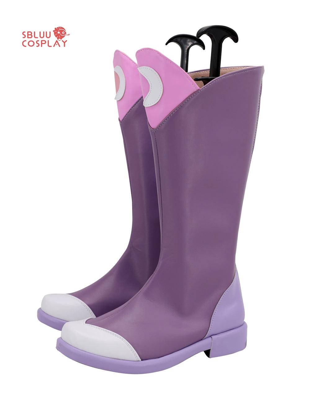 She Ra Princess of Power Glimmer Cosplay Shoes Custom Made Boots - SBluuCosplay