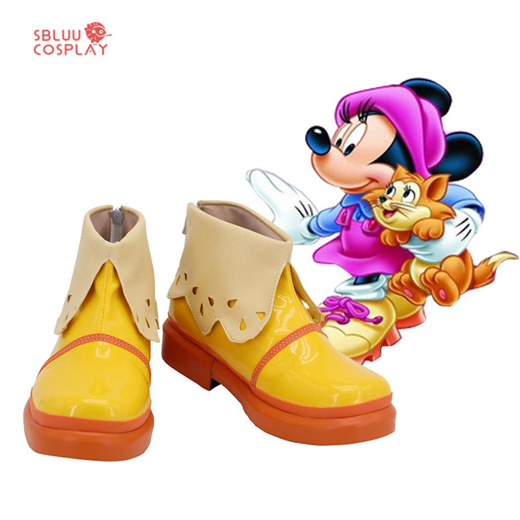 Minnie Mouse Cosplay Shoes Custom Made Boots - SBluuCosplay