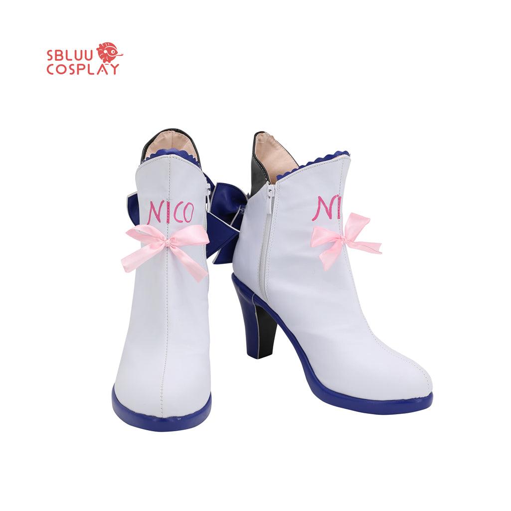 LoveLive! Nico Yazawa Cosplay Shoes Custom Made Boots - SBluuCosplay
