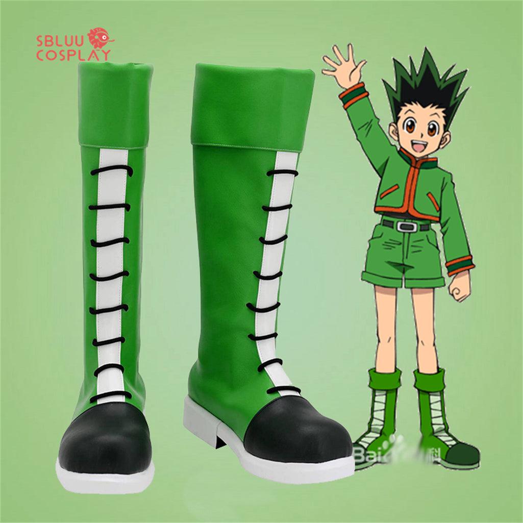 Hunter × Hunter Gon Freecss Cosplay Shoes Custom Made Boots - SBluuCosplay