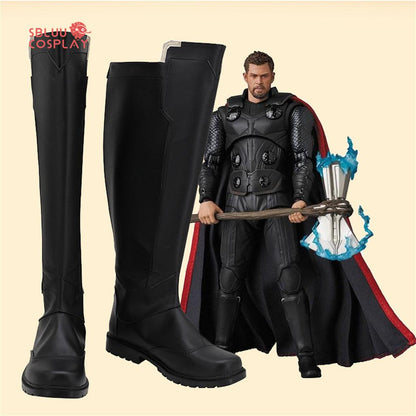 Avengers Infinity War Thor Odinson Cosplay Shoes Custom Made Boots - SBluuCosplay
