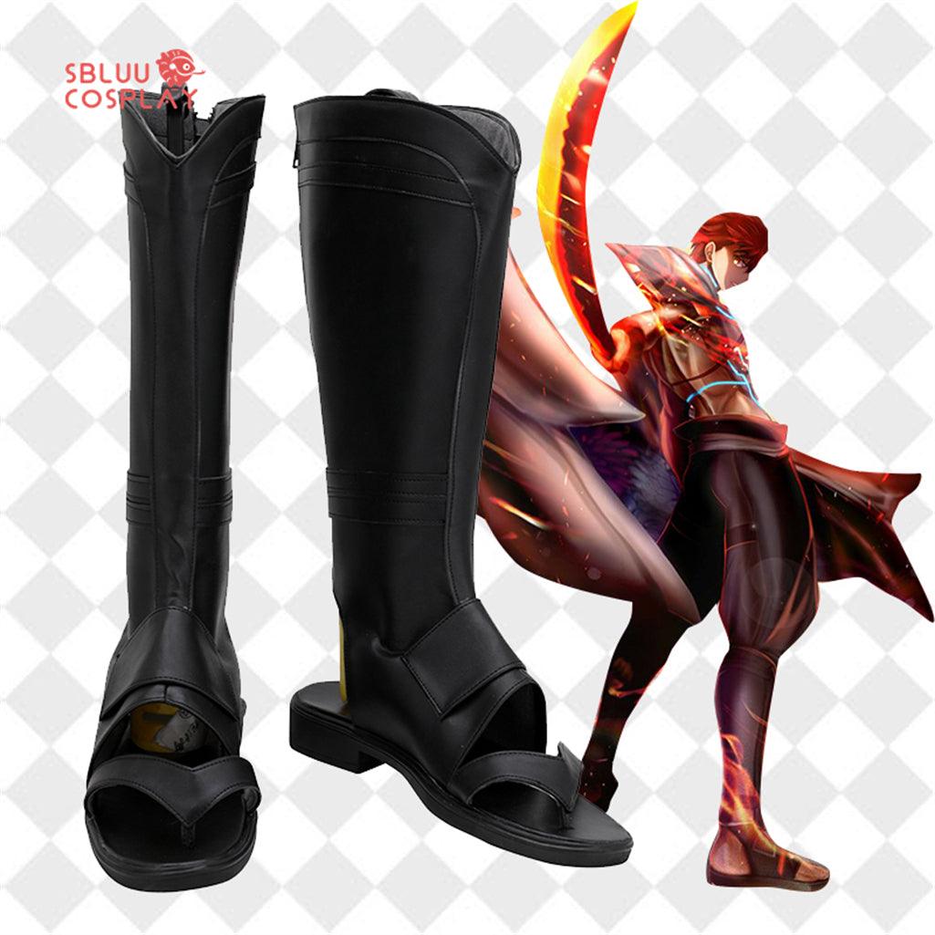 Fate Grand Order Senji Muramasa Cosplay Shoes Custom Made Boots - SBluuCosplay