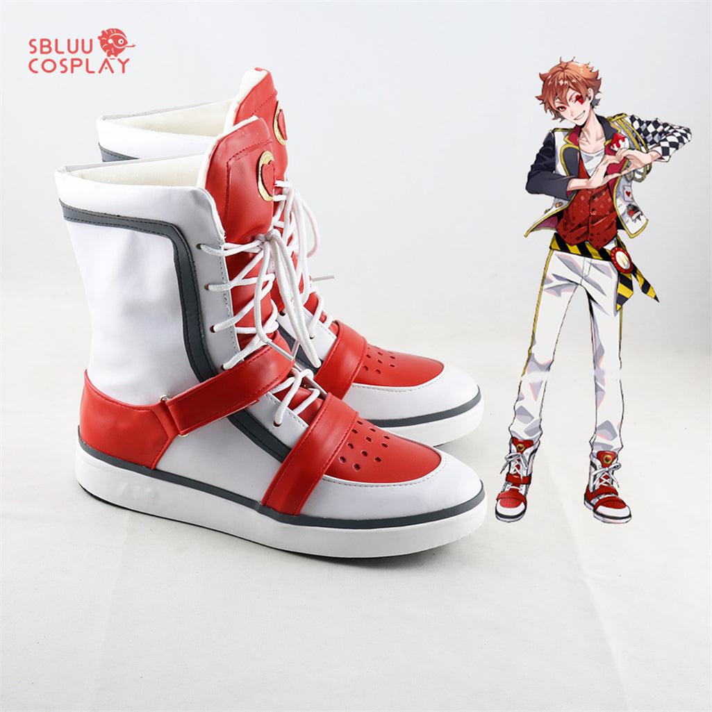 Twisted-Wonderland Ace Trappola Cosplay Shoes Custom Made Boots - SBluuCosplay