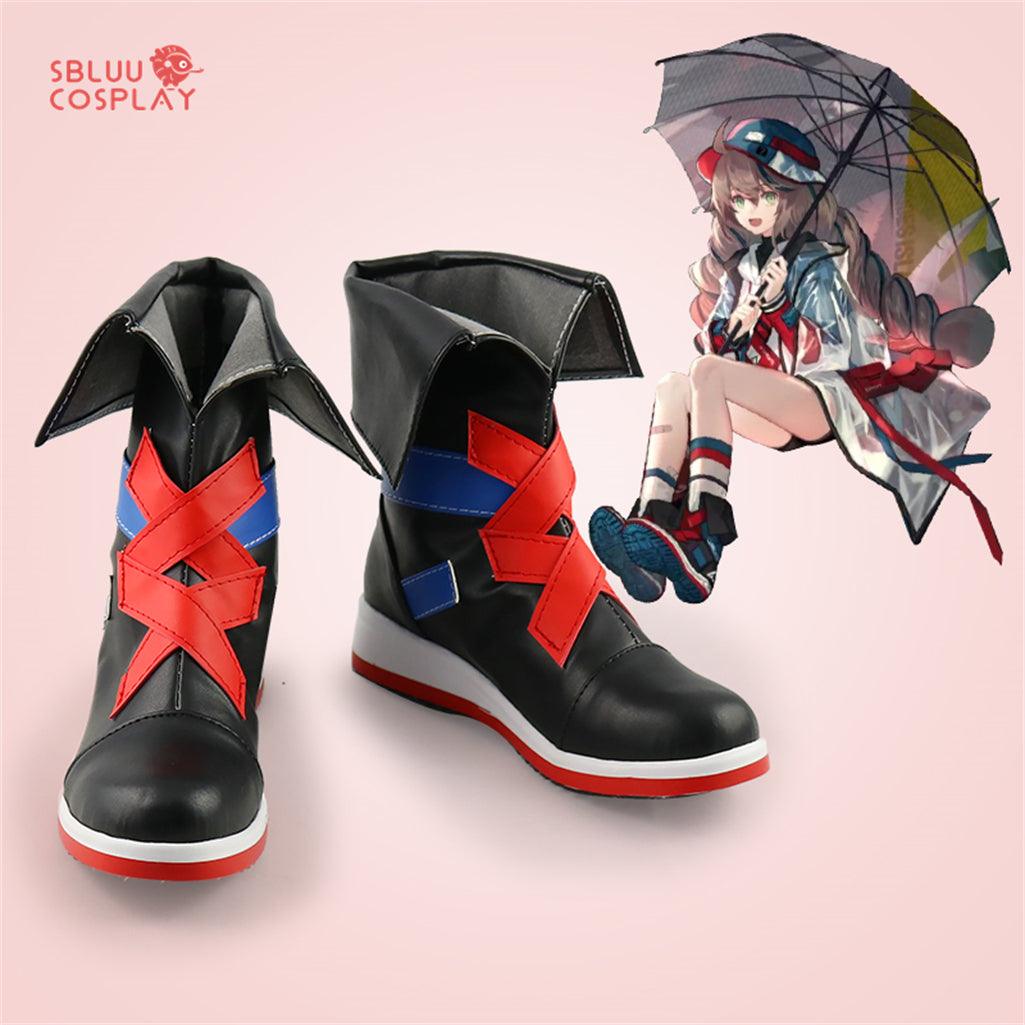 Game Arknights Cuora Cosplay Shoes Custom Made Boots - SBluuCosplay