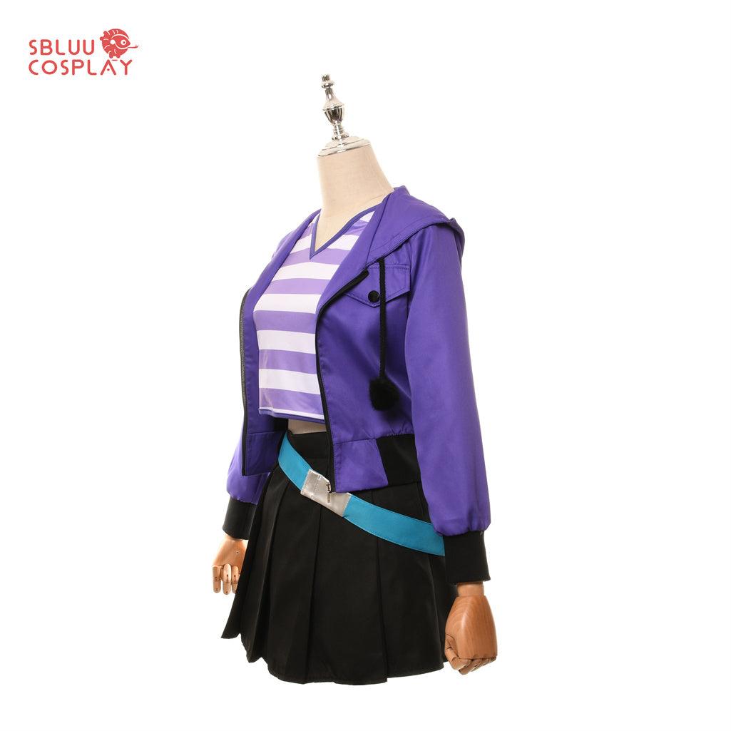 Fate Apocrypha Rider Astolfo Cosplay Costume Purple Outfit Halloween Costume - SBluuCosplay