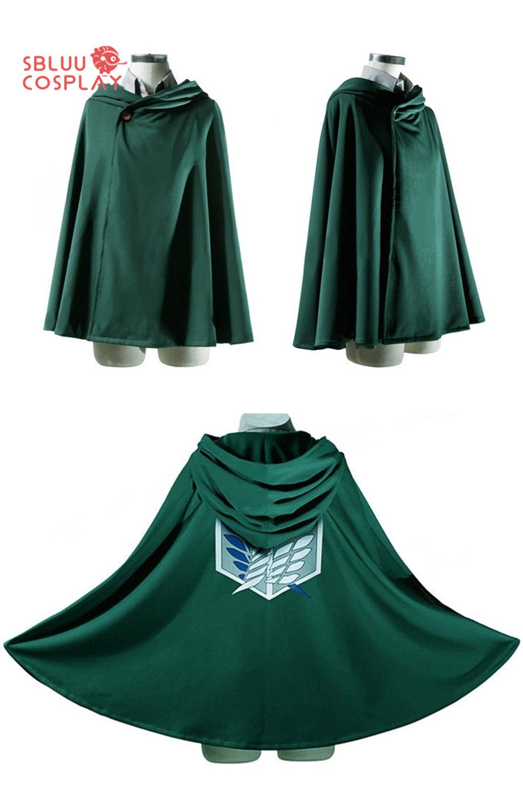 SBluuCosplay Attack on Titan Scout Regiment Legion Cosplay Cloak Costume - SBluuCosplay