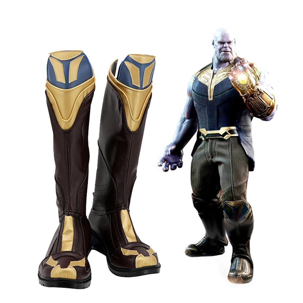 Avengers Infinity War Thanos Cosplay chaussures bottes sur mesure