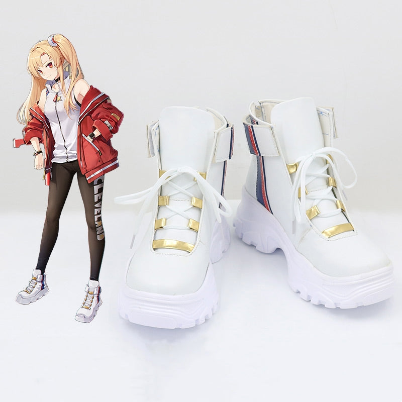 SBluuCosplay Azur Lane Cleveland Cosplay Shoes Custom Made Boots