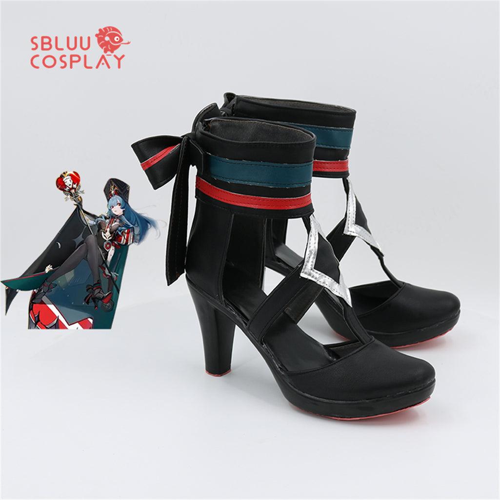 SBluuCosplay Azur Lane Marco Polo Cosplay Shoes Custom Made Boots - SBluuCosplay