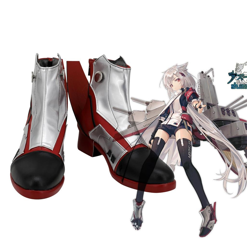 Azur Lane USS Montpelier Cosplay Shoes Custom Made Boots