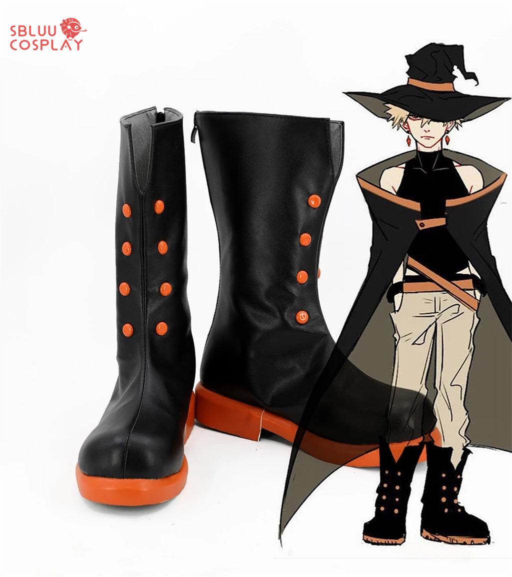 My Hero Academia Bakugou Katsuki Cosplay Shoes Custom Made Boots - SBluuCosplay