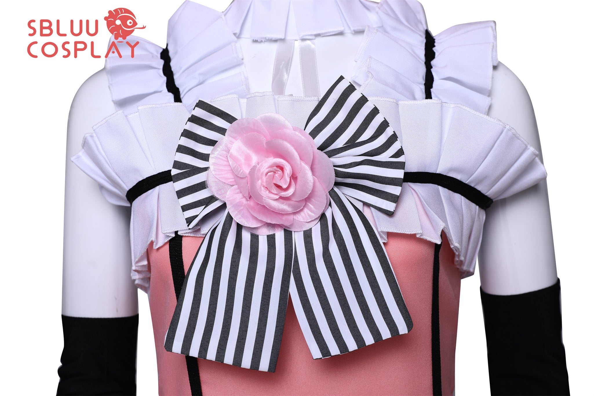 SBluuCosplay Black Butler Ciel Phantomhive Cosplay Costume Pink Dress