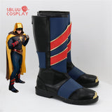 SBluuCosplay DC Database Hourman Cosplay Shoes Custom Made Boots - SBluuCosplay