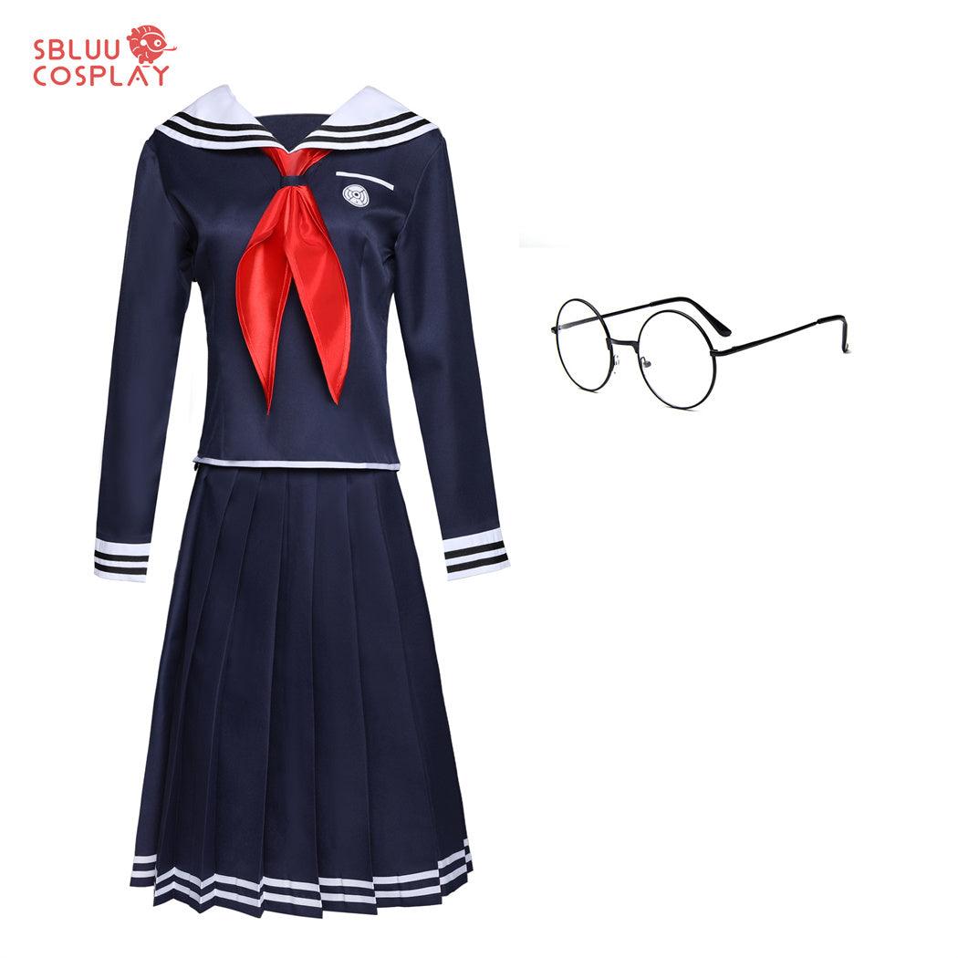 Danganronpa Toko Fukawa Cosplay Costume School Uniform Sailor Dress - SBluuCosplay