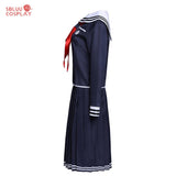 Danganronpa Toko Fukawa Cosplay Costume School Uniform Sailor Dress - SBluuCosplay