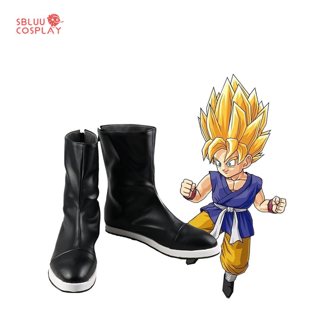 Dragon Ball Son Goku Cosplay Shoes Custom Made Boots - SBluuCosplay