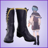 SBluuCosplay Ensemble Stars Hajime Shino Cosplay Shoes Custom Made Boots - SBluuCosplay