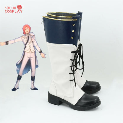 Ensemble Stars Saegusa Ibara Cosplay Shoes Custom Made Boots - SBluuCosplay