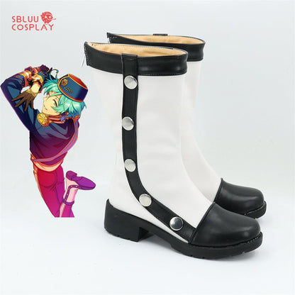 Ensemble Stars Shinkai Kanata Cosplay Shoes Custom Made Boots - SBluuCosplay