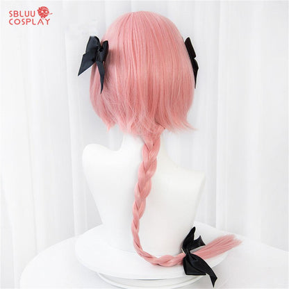 SBluuCosplay Fate Cosplay Astolfo Wig Pink Hair Fate/Apocrypha Cosplay Wig - SBluuCosplay