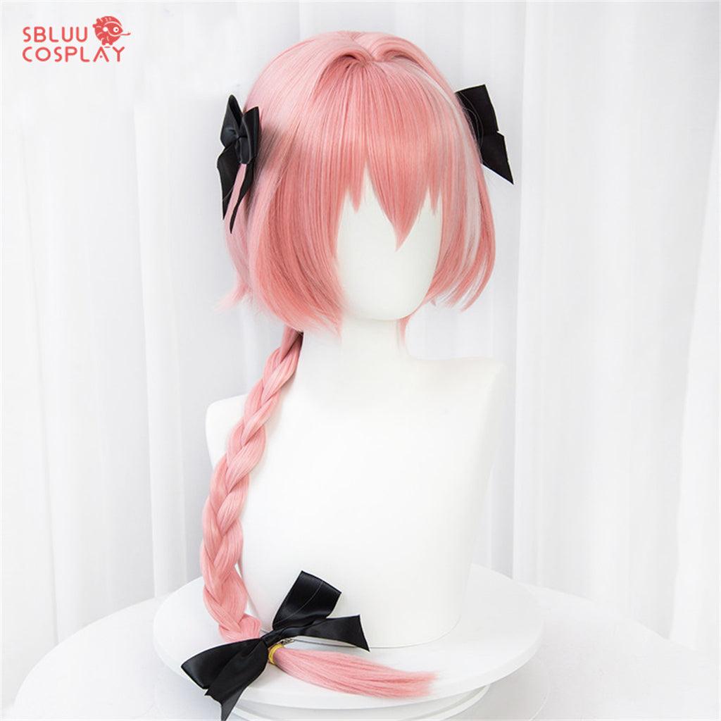 SBluuCosplay Fate Cosplay Astolfo Wig Pink Hair Fate/Apocrypha Cosplay Wig - SBluuCosplay